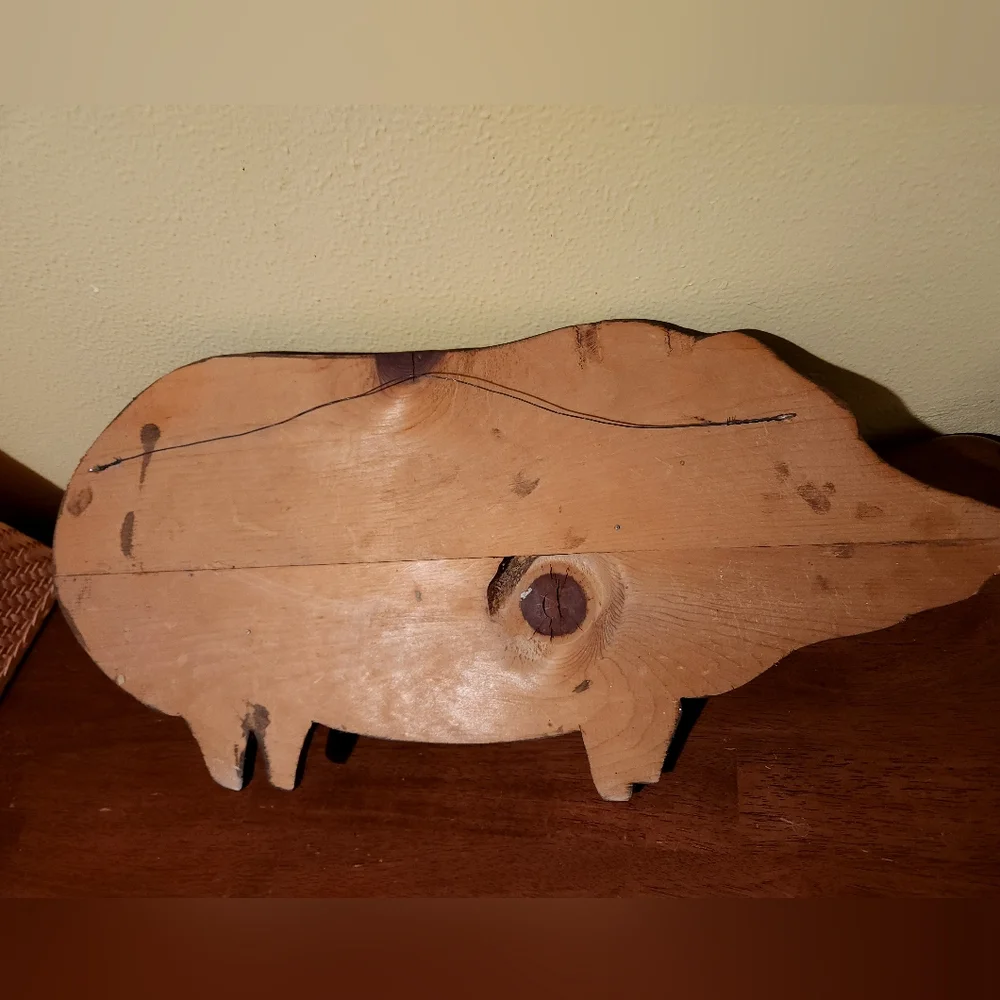 🔨Antique Vintage Handmade Pig Shelves🐷